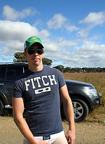 Getting Naked on the Roadside with my mate Ryan Geary by Bentley Race