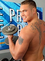 Trainer Bryce pumps up jock Jay by Randy Blue