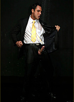 Soaking wet suit and yellow tie slowly stripped off of Marcello\\\\\\\'s hunky body by With Marcello With Marcello