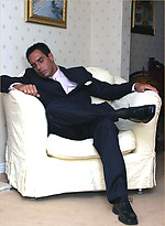 Burglar ties Marcello up and sucks his cock dry by With Marcello With Marcello