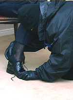Burglar ties Marcello up and sucks his cock dry by With Marcello With Marcello