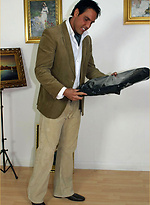 Saucy French painting gets Marcello in the mood for a long wank by With Marcello With Marcello