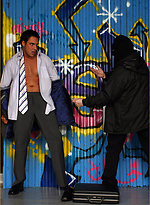 Marcello forced to strip and masturbate by street robber by With Marcello With Marcello