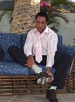 Marcello masturbating his hard cock and then pissing outdoors by With Marcello With Marcello