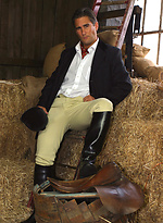 Horse riding gets this hot gay rider so turned on he masturbates in the stables by With Marcello