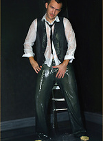 Gay hunk gets too horny and showers in his suit and socks, then pulls his hard cock by With Marcello