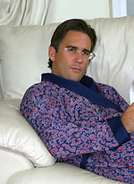 Sexy early morning masturbation with a gay stud wearing glasses by With Marcello