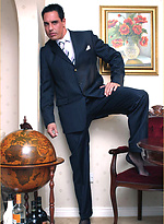 Marcello looks amazing in his suit and even better when he masturbates by With Marcello With Marcello