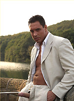 Hunky Marcello is taking a stroll outdoors and playing with his cock by With Marcello With Marcello