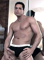 Marcello is wearing Calvin Kleins and masturbating by With Marcello With Marcello