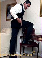 Marcello is dressed as a real gentleman and he loves to wank that big dick of his by With Marcello With Marcello