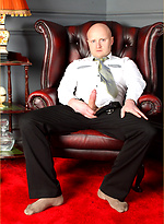Bald hunk plays with his rock hard cock and loves it so much by With Marcello