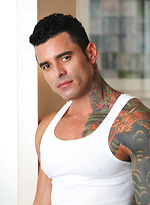 Alexander - handsome, dark curly hair, olive skin, athletic and muscular with big cocks by PerfectGuyz With Alexsander Freitas
