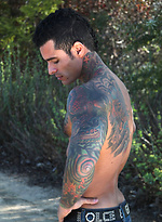 Alexander - handsome, dark curly hair, olive skin, athletic and muscular with big cocks by PerfectGuyz With Alexsander Freitas