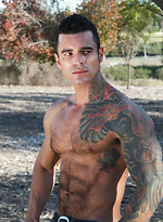 Alexander - handsome, dark curly hair, olive skin, athletic and muscular with big cocks by PerfectGuyz With Alexsander Freitas