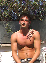 Straight Pup Liam Playing in the Sunshine by English Lads