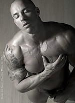 Vin, black and white shoot by Manifest Men With Vin Marco
