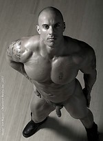 Vin, black and white shoot by Manifest Men With Vin Marco