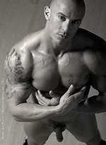 Vin, black and white shoot by Manifest Men With Vin Marco