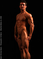 Horny muscle man Chris shows his ripped body and stripping by Manifest Men