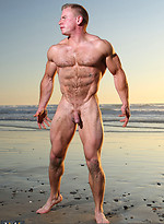 Ben Kieren posing naked outdoors by Manifest Men With Ben Kieren