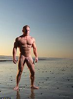 Ben Kieren posing naked outdoors by Manifest Men With Ben Kieren