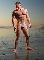 Ben Kieren posing naked outdoors by Manifest Men With Ben Kieren