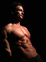Chris Adams hows his perfect muscled body by Manifest Men
