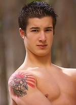 Hot brunette stud Talan naked by PerfectGuyz