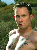 Tattooed hunk Chris posing naked by PerfectGuyz