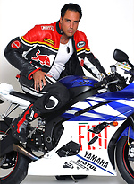Marcello looking sexy in his biker leathers by With Marcello With Marcello