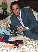 Stud Marcello has some fun with his new socks by With Marcello With Marcello