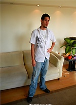 Latin men Cacho posing naked by Miami Boyz