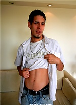 Latin men Cacho posing naked by Miami Boyz