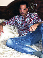 Marcello alone on his bed and wanking into his sock by With Marcello With Marcello