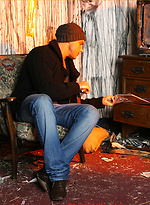Naughty Marcello has a sneaky wank in a burnt out house by With Marcello With Marcello