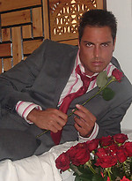 Gorgeous Marcello strips out of his suit and masturbates by With Marcello With Marcello