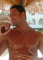 Gorgeous hunk Marcello masturbates after a long swim by With Marcello With Marcello