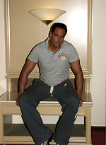 Marcello strips down and masturbates his big cock by With Marcello With Marcello
