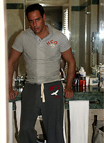 Marcello strips down and masturbates his big cock by With Marcello With Marcello