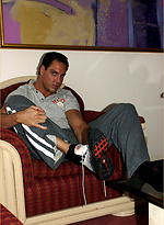 Marcello strips down and masturbates his big cock by With Marcello With Marcello