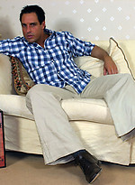 Horny Marcello enjoys champagne and a long wank by With Marcello With Marcello