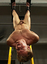 Phenix Saint gets his ass violated for the first time on BG. by Bound Gods With Phenix Saint