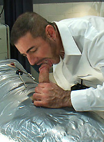 A private endures a brutal Army physical including mummification, E-Stim to cock and ass, whipping while in rope bondage and a brutal suspension fuck. by Bound Gods With Nick Moretti