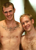 Two studly slaves gets tied up, used and abused by Christian Wilde during a live show. by Bound Gods With Christian Wilde