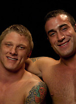 Spencer Reed trains his real-life partner Phillip Aubrey for the Upper Floor. by Bound Gods With Spencer Reed,Phillip Aubrey