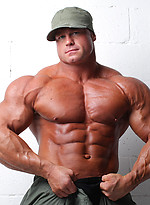 Big muscle man David Riley by Muscle Gallery