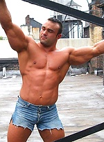 Johnny Bravo, muscle man by Muscle Gallery