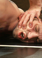 Two naked hot studs battle it out in a wild match that ends with a hard fuck and leaves everyone satiated and covered with cum. by Naked Kombat