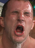 Two studs battle it out in a powerful and sexy grudge match that ends with the winner pounding the loser\\\\\\\'s ass in a hot tub. by Naked Kombat